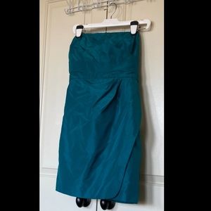 J. Crew Selma silk strapless dress (size 20)